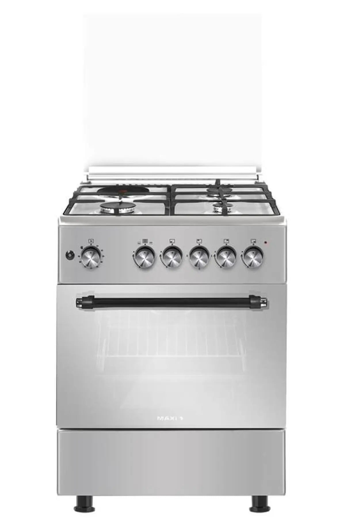Maxi 5050 3+1 Inox gas and electric cooker